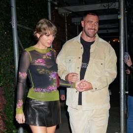 Taylor Swift and Travis Kelce Spotted Making Out at New Year's Eve Bash