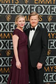 Jesse Plemons and Kirsten Dunst Heat Up the Emmys Red Carpet