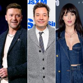 Justin Timberlake and Jimmy Fallon Crash Dakota Johnson's 'SNL' Monologue