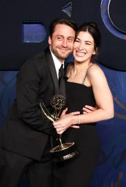 Kieran Culkin Says It Was 'Rude' to Put His Wife Jazz on Blast at the Emmys