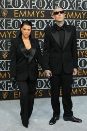 Kourtney Kardashian, Travis Barker Make 1st Appearance After Baby's Birth