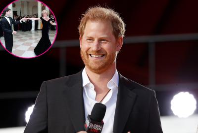 Prince Harry Recalls Princess Diana, John Travolta Dancing at White House