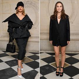 Rihanna Fangirls Over 'Hottest Bitch' Natalie Portman at Paris Fashion Week