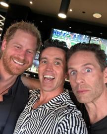 Rob McElhenney Kicks Off New Year by Sharing Unseen Prince Harry Selfie