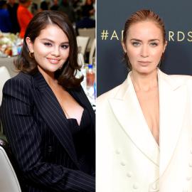 Selena Gomez and Emily Blunt ‘Shall Not Speak’ After Lip-Reading Drama