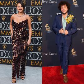 Selena Gomez and Benny Blanco Get Dressed to the Nines at Emmys