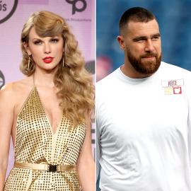 Taylor Swift Supports Travis Kelce at Chiefs vs. Bills Playoff Game