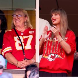 Donna Kelce Gifted Taylor Swift Her Chiefs ‘87’ Jersey Ring, Says Designer