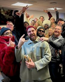 Travis Kelce’s Starting Lineup Is Filled With Childhood Friends! Meet Them
