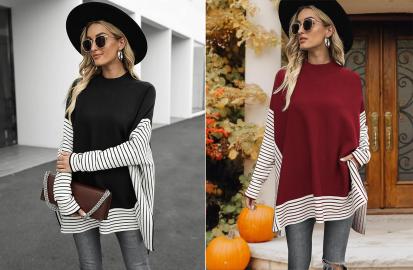 Reviewers Say This Easy-Size Sweater Is ‘Soft and Not Too Heavy’
