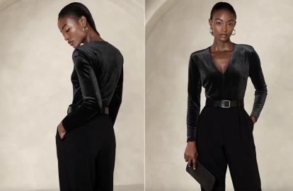 This Gorgeous Velvet Bodysuit Is an Extra 60% Off for a Limited Time
