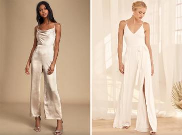 10 of the Best Bridal Jumpsuits for a Wow-Worthy Wedding Look