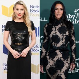 Emma Roberts Says Kim Kardashian Was ‘the Most Prepared’ Costar on ‘AHS’