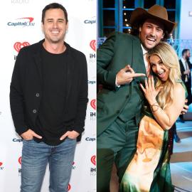 Ben Higgins Had a Hilarious Reaction to Brayden's 'Golden Bachelor' Proposal