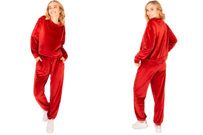 Get Ultra Cozy With This Velour Lounge Set 