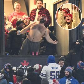 Jason Kelce Helps Little Swiftie Say Hello to Taylor During Chiefs Game