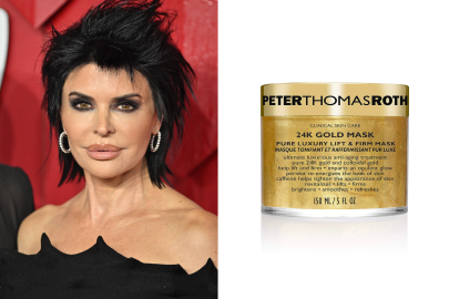 Shine Like Gold With One of Lisa Rinna’s Go-To Face Masks