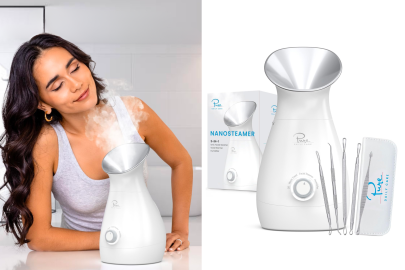 This No. 1 Bestselling Facial Steamer Has Ionic Channeling