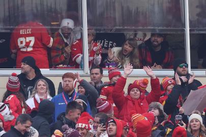 Taylor Swift Watches Chiefs vs. Bengals Before Ringing in 2024 With Travis