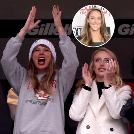 Taylor Swift Bonds With Jason Kelce’s Wife Kylie at Travis’ Playoff Game