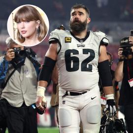 Taylor Swift Fans Support Jason Kelce as He Cries Amid Retirement Rumors