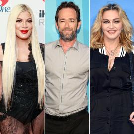 Tori Spelling Recalls Luke Perry Revealing He Was Dating Madonna