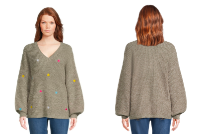 You’ll Heart This Cozy and Colorful Valentine’s Day Sweater 