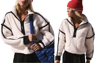 This $37 Amazon Sherpa Top Is a Versatile Winter Essential