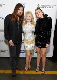 Billy Ray Cyrus Spends Time With Miley Cyrus’s Godmother Dolly Parton