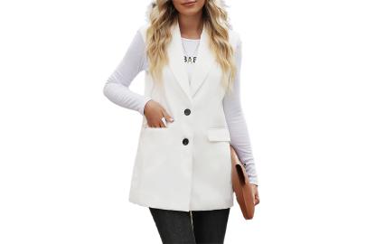 Upgrade Your Warm-Weather Wardrobe With This Instantly Iconic Blazer Vest 