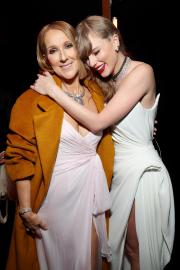 Taylor Swift Hugs Celine Dion After Fans Call Out Awkward Grammys Moment