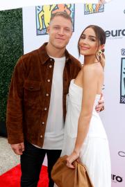 'Moneybags' Christian McCaffrey, Olivia Culpo Can't Afford Super Bowl Box