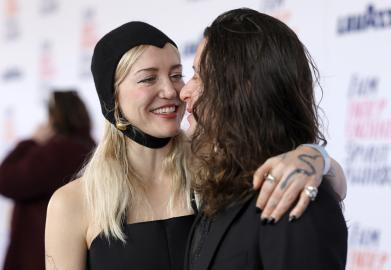 Rory Culkin and Katelin Arizmendi Pack on PDA at Indie Spirit Awards