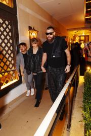 How Taylor Swift and Travis Kelce Partied Post–Super Bowl With the Mahomes