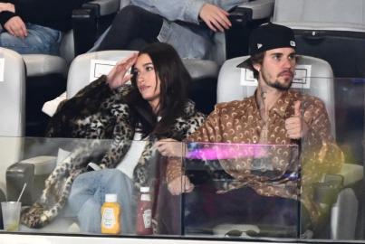 Justin Bieber Spotted Out at Super Bowl 2024 With Wife Hailey Bieber