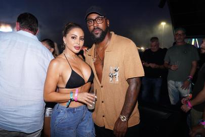 Larsa Pippen Awkwardly Roasted By Comedian With Marcus Jordan By Her Side