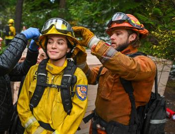Fire Country's Stephanie Arcila Teases Her ‘Favorite’ Costar: 'I Love Him'