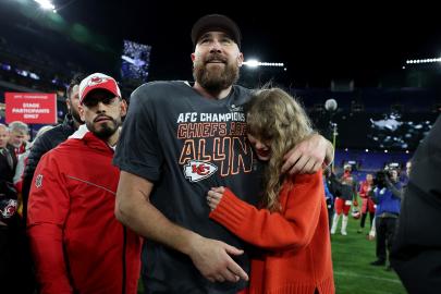 Travis Kelce Will Travel With Taylor Swift's 'Eras Tour' Post-Super Bowl