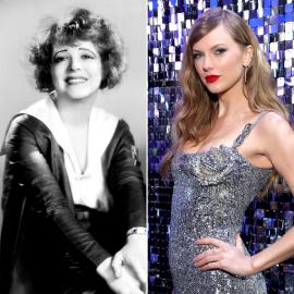 Breaking Down the Connections Between OG It Girl Clara Bow and Taylor Swift