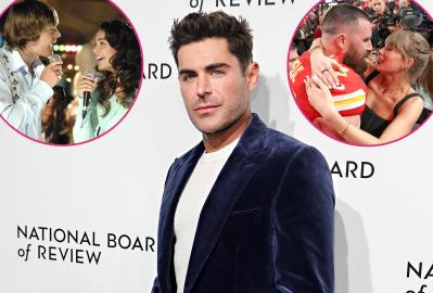 Zac Efron Loves Taylor Swift and Travis Kelce 'High School Musical' Memes