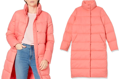 This Gorgeous Pink Winter Puffer Coat Is 40% Off Right Now