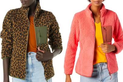 Bundle Up With 40% off This Colorful Sherpa Jacket