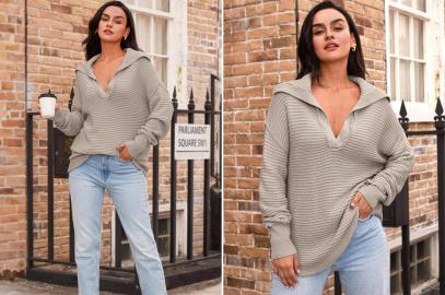 This Slouchy Sweater Has Beach Bonfire Vibes — And It’s on Sale