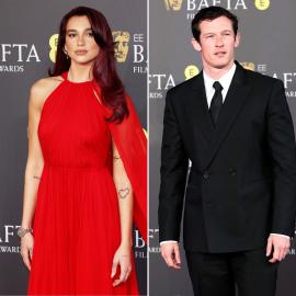 Dua Lipa and Callum Turner Arrive Separately at BAFTAs Amid Romance