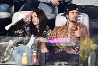 Hailey Bieber Is a Beauty With New Dark Brown Hair and Extensions