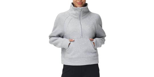 Shop This Comfy Half-Zip Sweatshirt for Just $30 