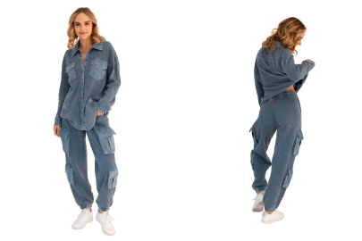 Live Your Best '90s Cargo Pocket Dream With This Shacket and Pant Set