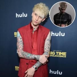 Machine Gun Kelly Gets Massive Black Tattoo Over Arms and Chest