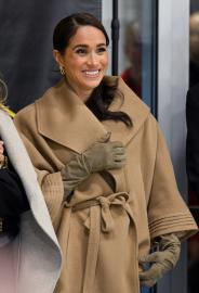 Channel Meghan Markle’s $1,295 Cape Coat With This $53 Amazon Pick