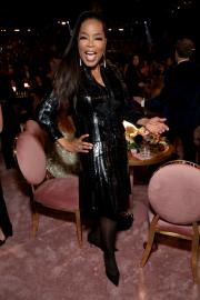 Oprah Winfrey Shines in Stunning Sequin Dress at 2024 Grammys [Photos]
